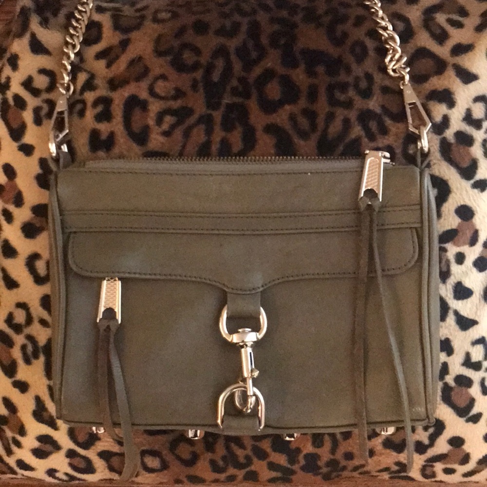 Rebecca Minkoff Army Green Crossbody
